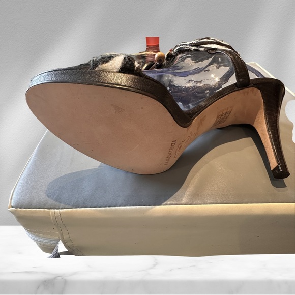 Ramon Tenza All Leather High Heel Sandals NWT 38 - Picture 9 of 9